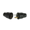 Cole Hersee 2 Pole Plug &amp; Socket Connector w/Rubber Cap M-121-BP