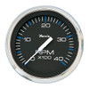 Faria Chesapeake Black SS 4" Tachometer - 4,000 RPM (Diesel - Magnetic Pick-up) 33719