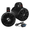 Boss Audio 4" BM40AMPBT Amplified Waketower Speakers - Matte Black - 500W BM40AMPBT