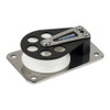 Schaefer Series 7 Flat Base/Aluminum Cheek/Delrin Sheave 704-11