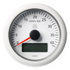 Veratron 3-3/8" (85MM) ViewLine Tachometer w/Multi-Function Display - 0 to 4000 RPM - White Dial &amp; Bezel A2C59512397