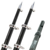 TACO 20&#39; Carbon Fiber Twist &amp; Lock Outrigger Poles f/GS-450, GS-500 &amp; GS-1000 Bases - Black OT-4200CF-HD