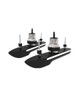 Raymarine RVM-420 Thru-Hull Pair Stainless Steel 20d T70544