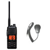 Standard HX380 Hand Held VHF With MH-73A4B Speaker Micropho HX380 BUNDLE