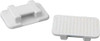 Weld Mount AT-5 Wire Tie Mount, Large White 100 Pack 805900
