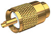 Shakespeare PL259 Gold Plated Connector F/RG8X PL-259-8X-G