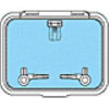 Lewmar Size 30 Ocean Series Hatch Flange Base 39630070