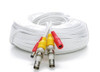 25' RG59 Siamese Cable BNC Males And Power Leads