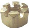 Marine Machining & Manufacturing Brass Castle Nut - Marine Machining & Manufacturing (3/4-10 Cast. Nut)