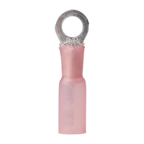 Ancor 22-18 #10 Ring Terminal Heat Shrink Red 25 Pack 310325