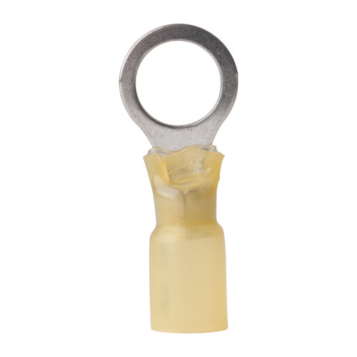 Ancor 12-10 3/8 Ring Terminal Heat Shrink Yellow 25 Pack 312625