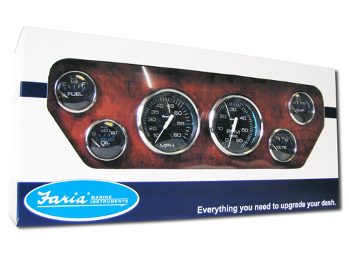 Faria Set Inbd Tach Fuel Vlt H20 Oil (Ktf003)
