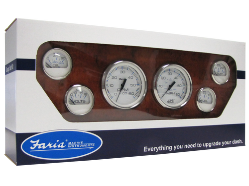 Faria Set Inbd Tach Fuel Vlt H20 Oil (Ktf063)