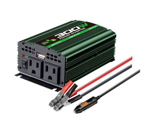 Nature Power 300 Watt Power Inverter With Digital Display (37300)
