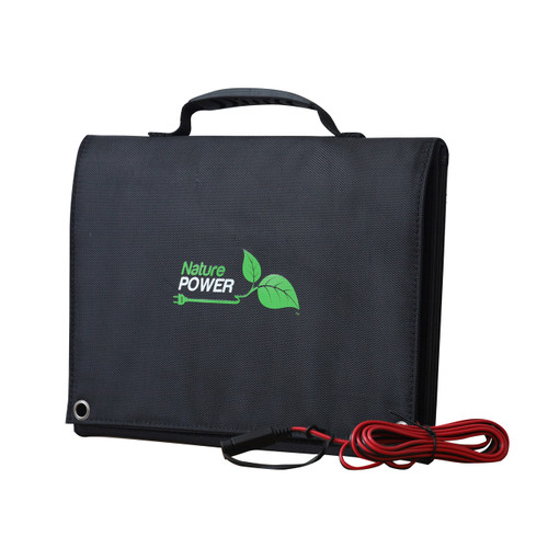 Nature Power 80-Watt Folding 12 Volt Solar Panel (55080)