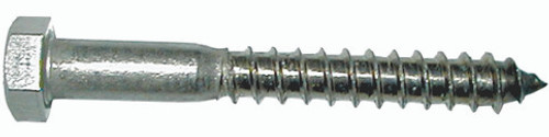 Marine Fasteners 1/4 X 1-1/2 Stainless Steel Hex Lag Screw (025N0150Hlss1262)