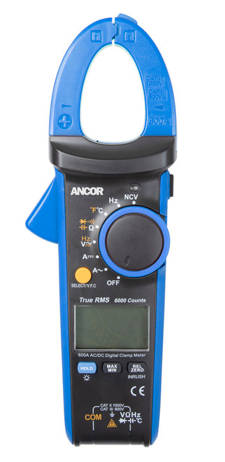 Ancor True RMS 12 Function Digital Snap-Around Multimeter 703079