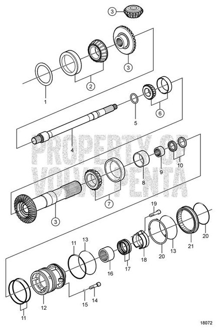 Volvo Penta Screw - Volvo Penta (963689)