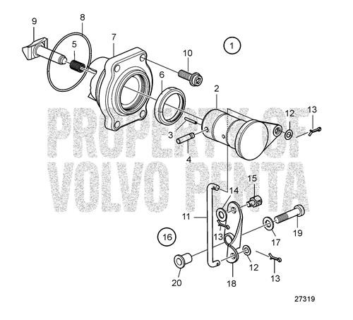 Volvo Penta Washer - Volvo Penta (943111)