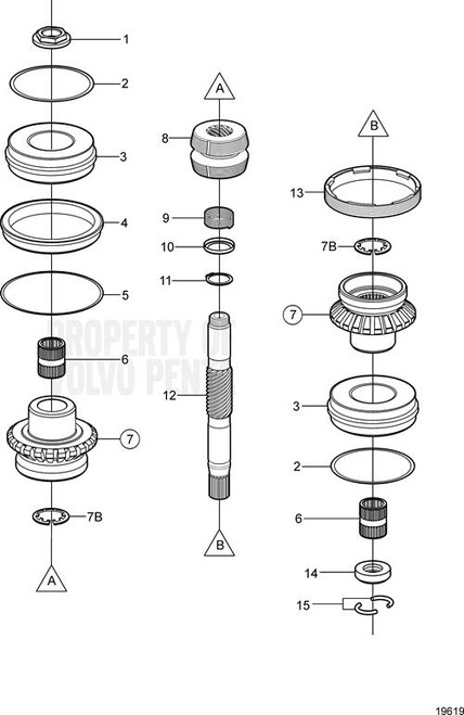 Volvo Penta Shim Volvo Penta - Volvo Penta (3852366)