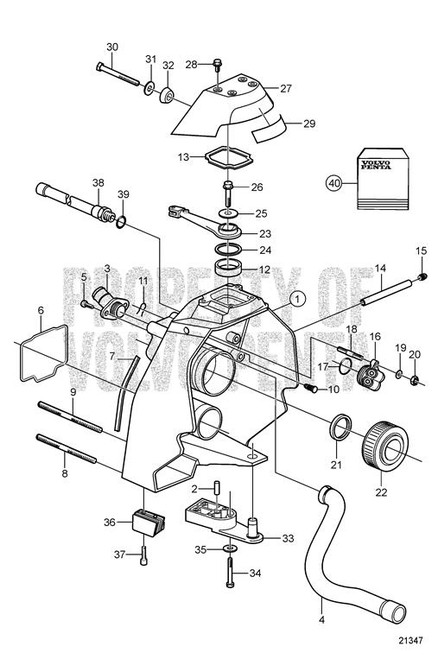 Volvo Penta Plate - Volvo Penta (3812383)