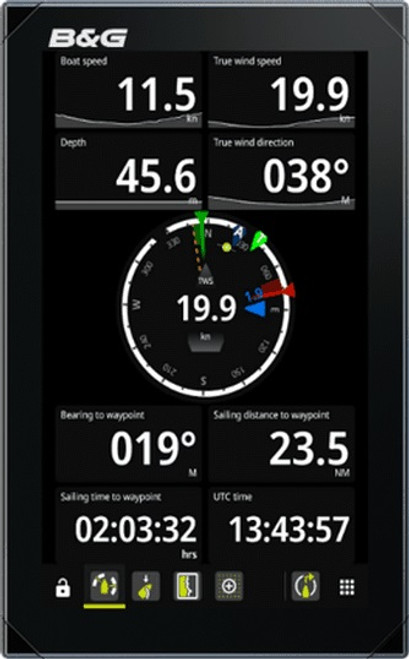 B&G Nemesis 12 Sailing Display 000-15612-001