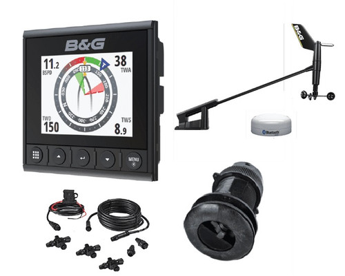 B&G Triton2 Speed/Depth/Wind Package With Wireless Wind with DST810 and WS320 000-14956-002