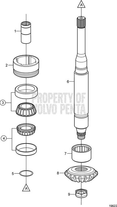 Volvo Penta Bearing Volvo Penta - Volvo Penta (3853934)
