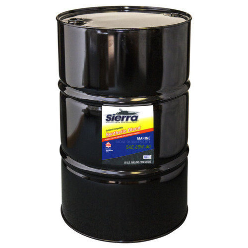 Sea Star Solutions Engine Oil 25W40 Synthetic Blend, 55 Gallon (18-9440-7)