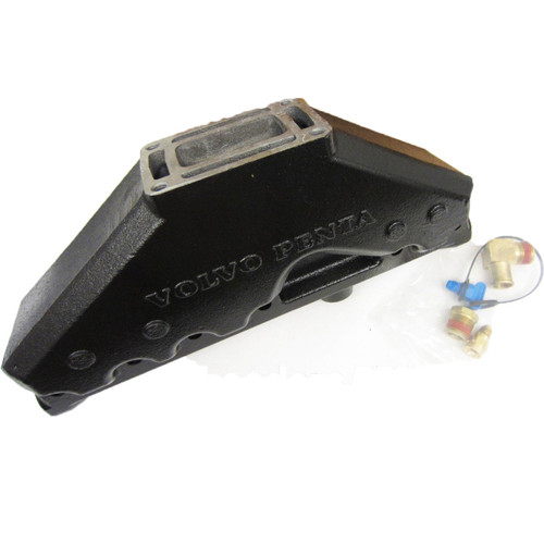 Volvo Penta Manifold Stainless Steel From 3857656 (3847499)