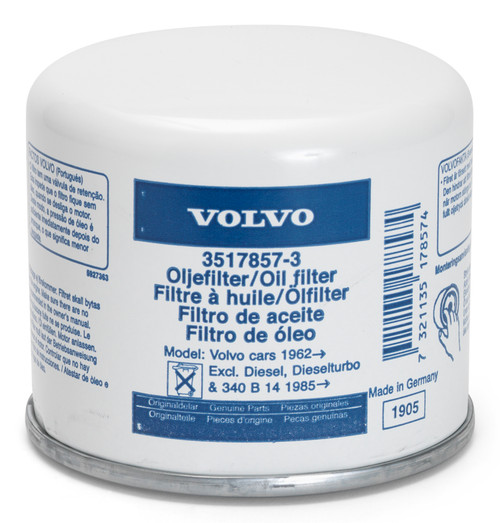 Volvo Penta Oil Filter - Volvo Penta (3517857)