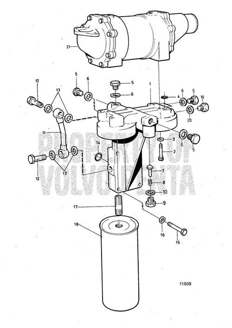 Volvo Penta Oil Filter - Volvo Penta (21707134)