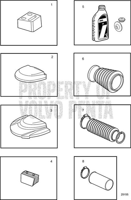 Volvo Penta Mag Anode Sx/Duoprop-S Drives Volvo Penta (3855610)