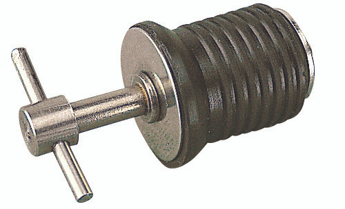 Sea Dog Marine Brass Tee Handle Drn Plug 1 (520080-1)