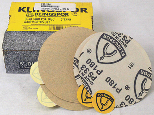 Klingspor Abrasives 033P240-12700T 5" 240G Aluminum (033P240B-12700T)