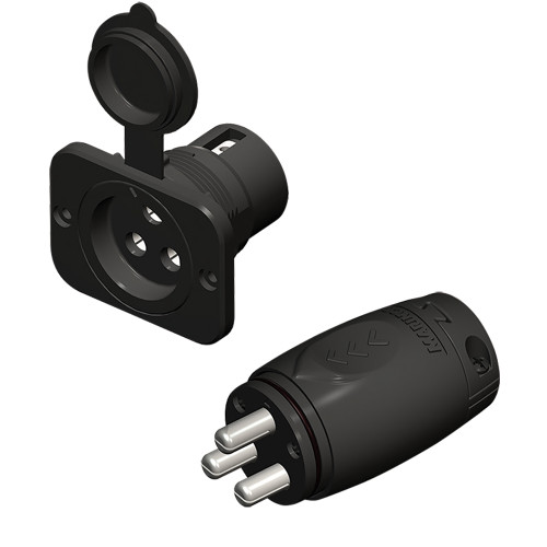 Marinco 70A Trolling Motor Plug & Receptacle 12VCPS3