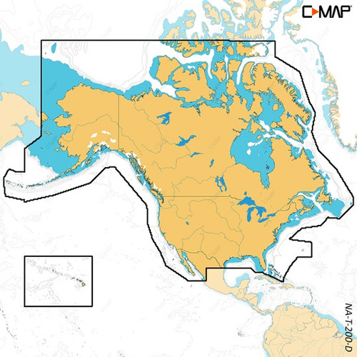 C-MAP Discover X Coastal North America microSD M-NA-T-200-D-MS