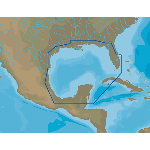 C-MAP M-NA-D064 4D microSD Gulf of Mexico M-NA-D064-MS