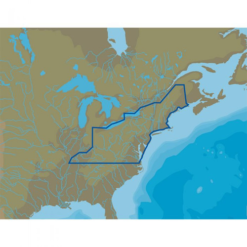 C-MAP M-NA-D073 4D microSD US Lakes North East M-NA-D073-MS