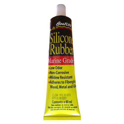 BoatLIFE Silicone Rubber Tube - 2.8 FL. Oz - Black 1142