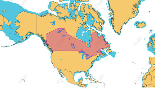 C-MAP Reveal Inland Canada Lakes M-NA-Y216-MS