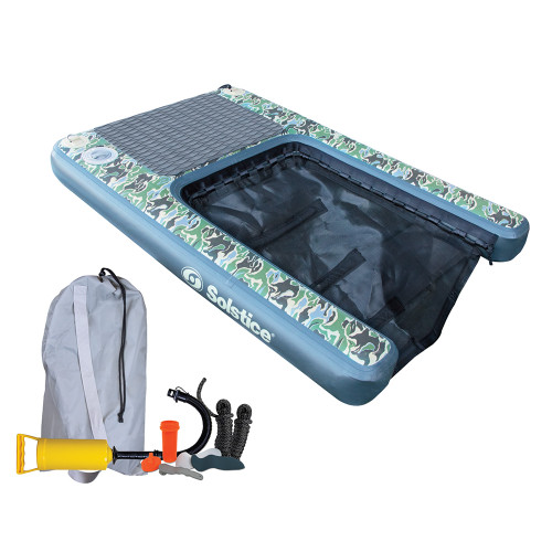 Solstice Watersports Inflatable PupPlank Dog Ramp - XL Sport - Camo 33250