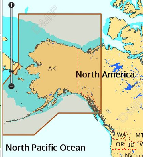C-MAP NA-M028 Max Wide microSD Alaska M-NA-M028-MS