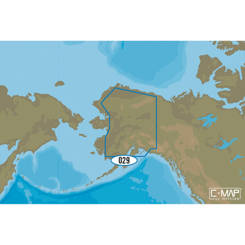 C-MAP NA-M029 Max Lakes C Card Alaska Lakes M-NA-M029-CC
