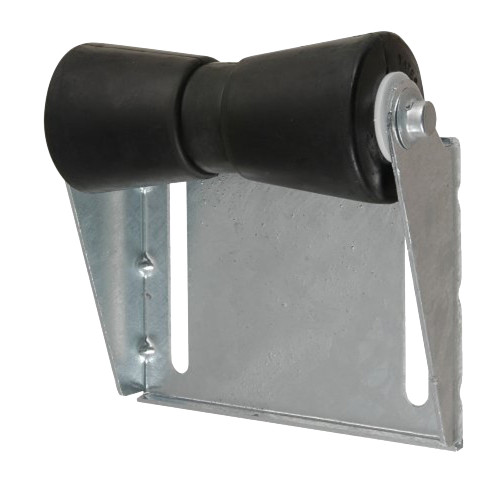 C.E. Smith Panel Bracket Assembly 8" Spool Roller - Black 10403G