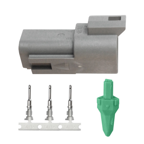 Pacer DT Deutsch Receptacle Repair Kit - 14-18 AWG (3 Position) TDT04F-3RP