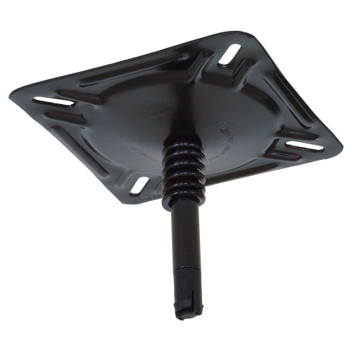 Springfield KingPin&trade; 7" x 7" Seat Mount w/Spring - E-Coat Finish 1615201-EC
