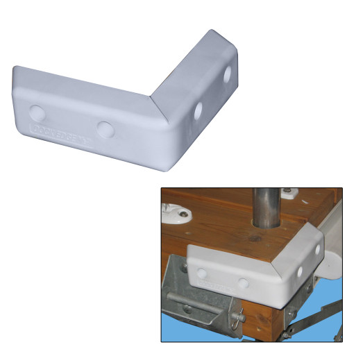 Dock Edge Protect&#153; Corner HD 16" PVC Dock Bumper 1059-F