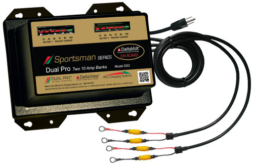 Dual Pro SS2 Battery Charger 2 Bank 20 Amps SS2