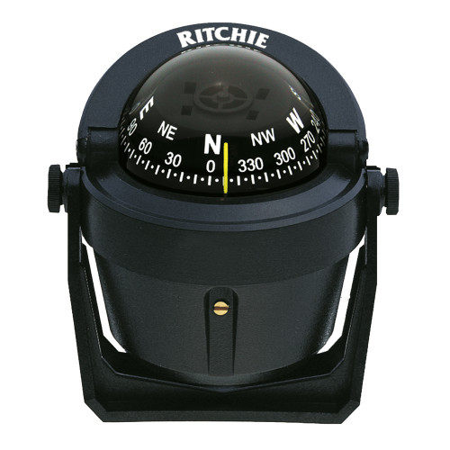 Ritchie B-51 Explorer Compass - Bracket Mount - Black B-51